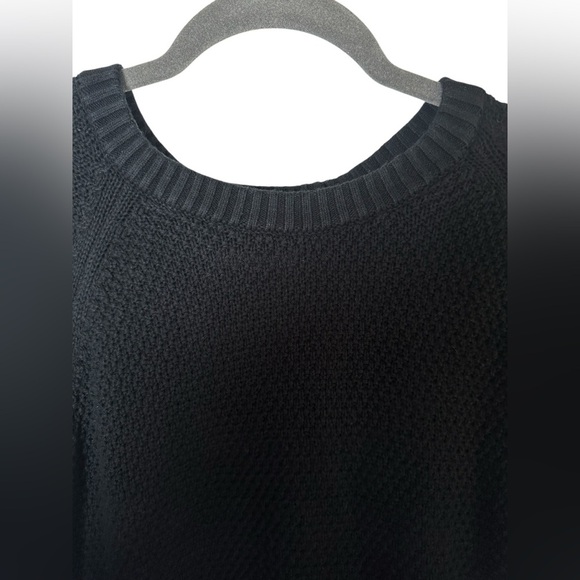 Old Navy Black Knit Pullover Sweater Women’s Size XL - Picture 4 of 7